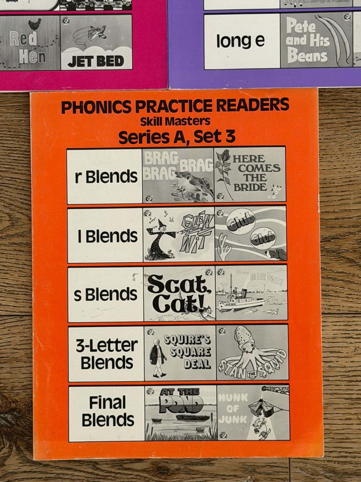 PHONICS PRACTICE READERS SERIES A SET 1-3 SKILLMASTERS By Modern Curriculum