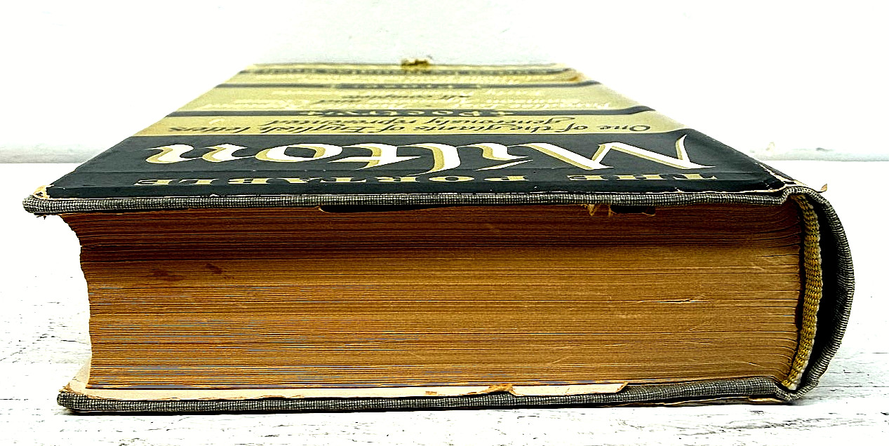 The Portable Milton John Milton 1949 Viking Press HC DJ Douglas Bush Poetry