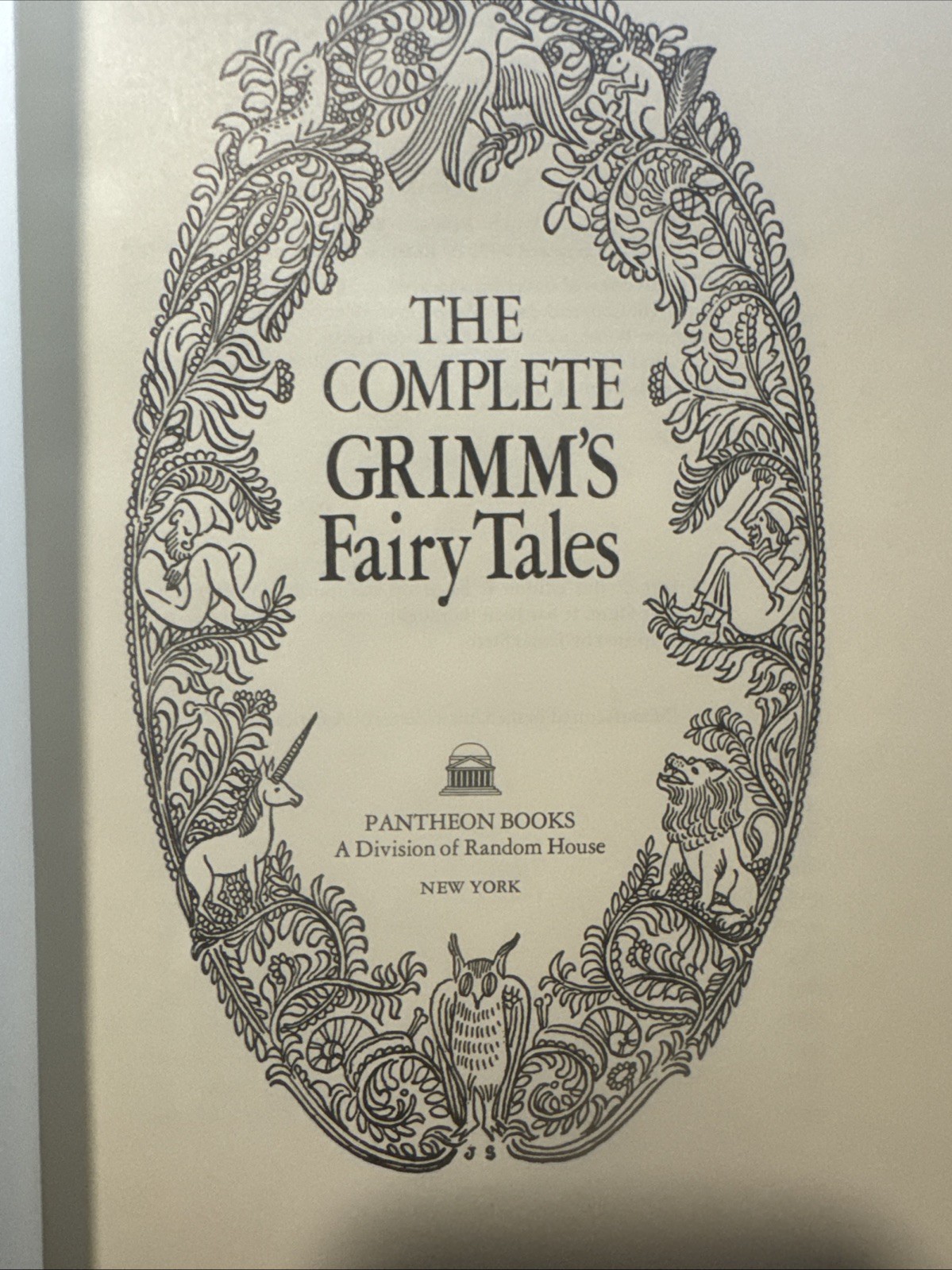 The Complete Grimms’ Fairy Tales – Josef Scharl 1972 HCDJ