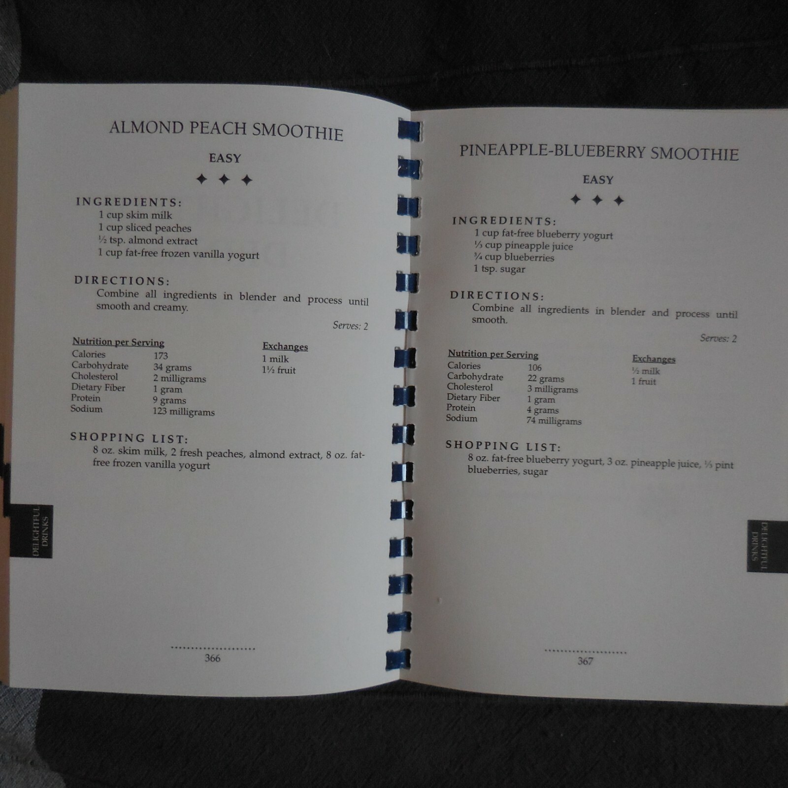 The Fat Free Living Super Cookbook, Recipes, Spiral Bound, 444 Pages, like new