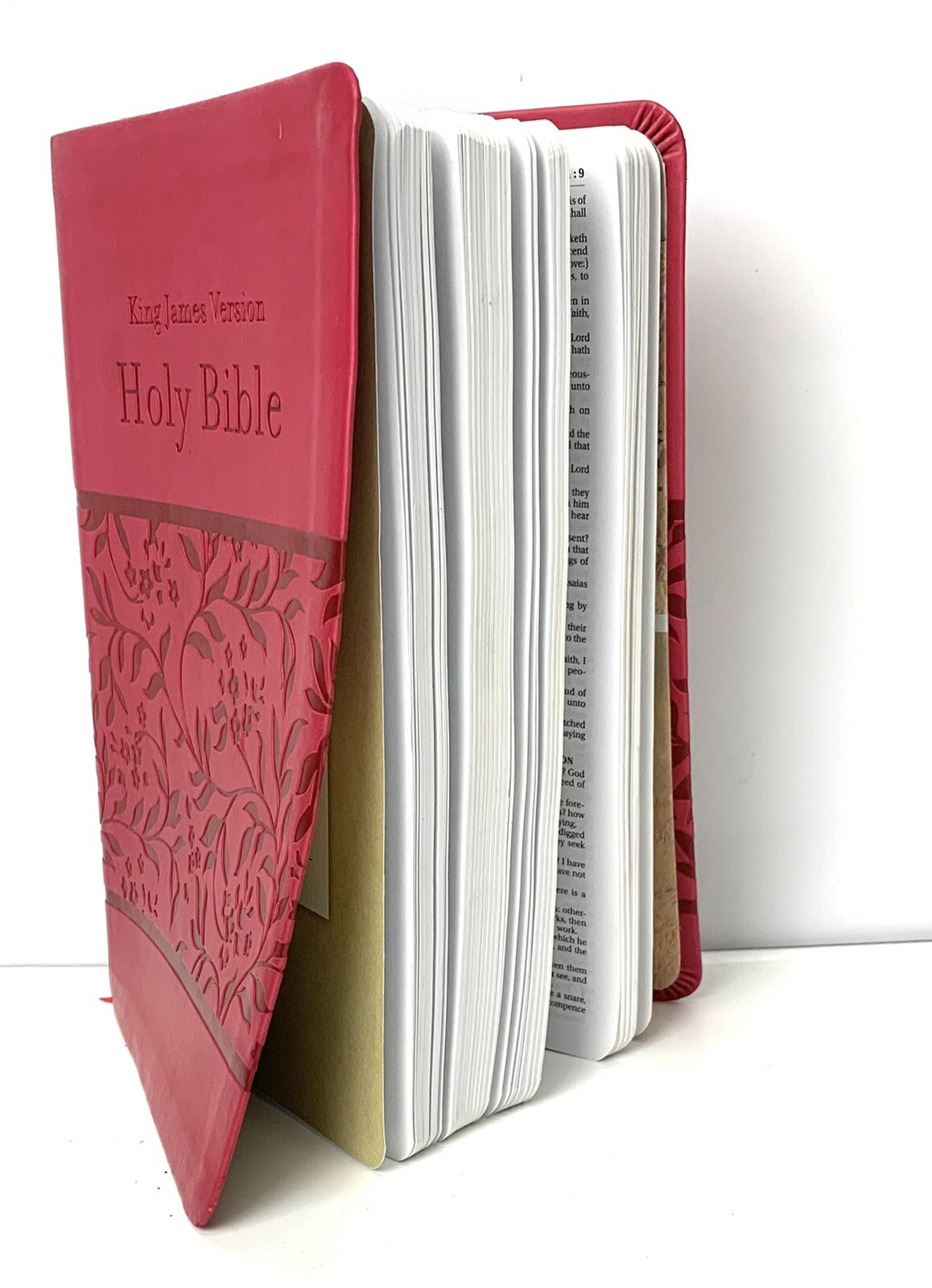 King James Version Holy Bible Imitation Leather Small Print in English
