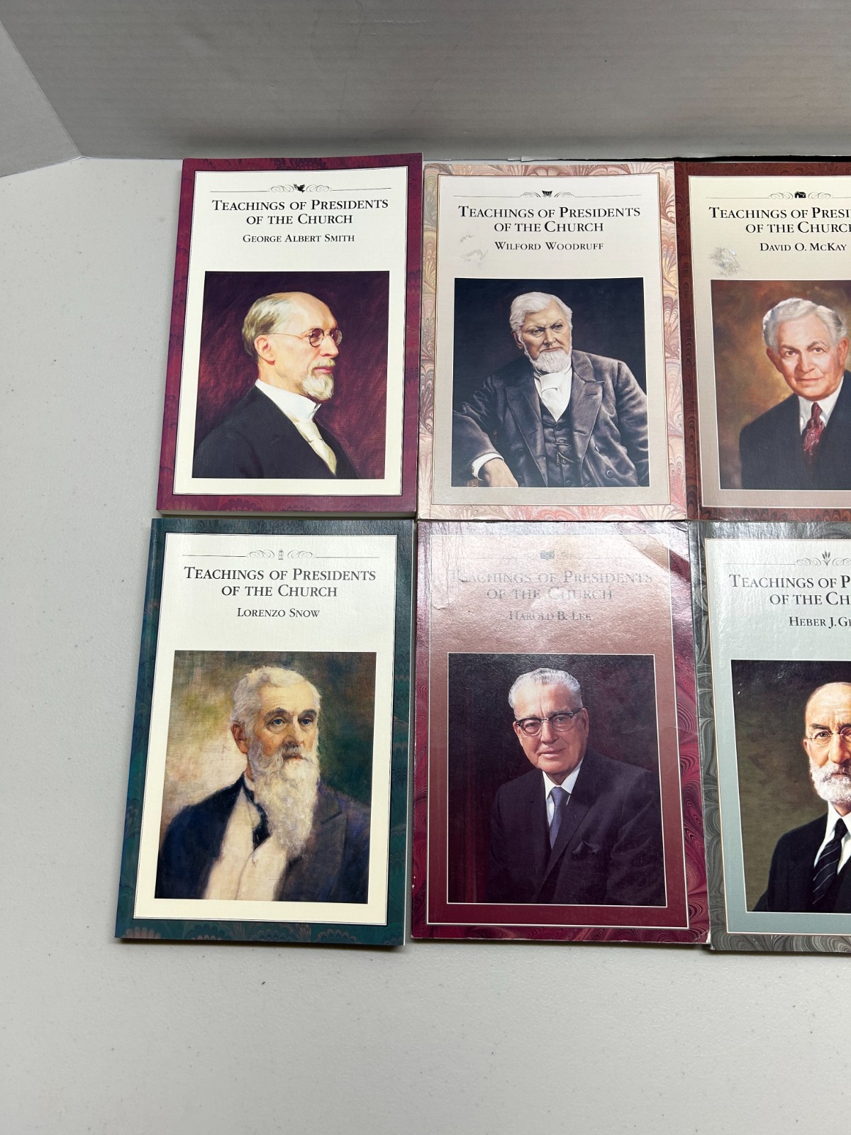 Teachings of Presidents of the Church Books Lot of 8 Mixed Set
