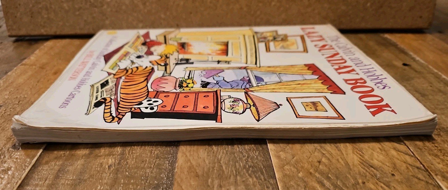 The Calvin and Hobbes Lazy Sunday Book by Bill Watterson 1989