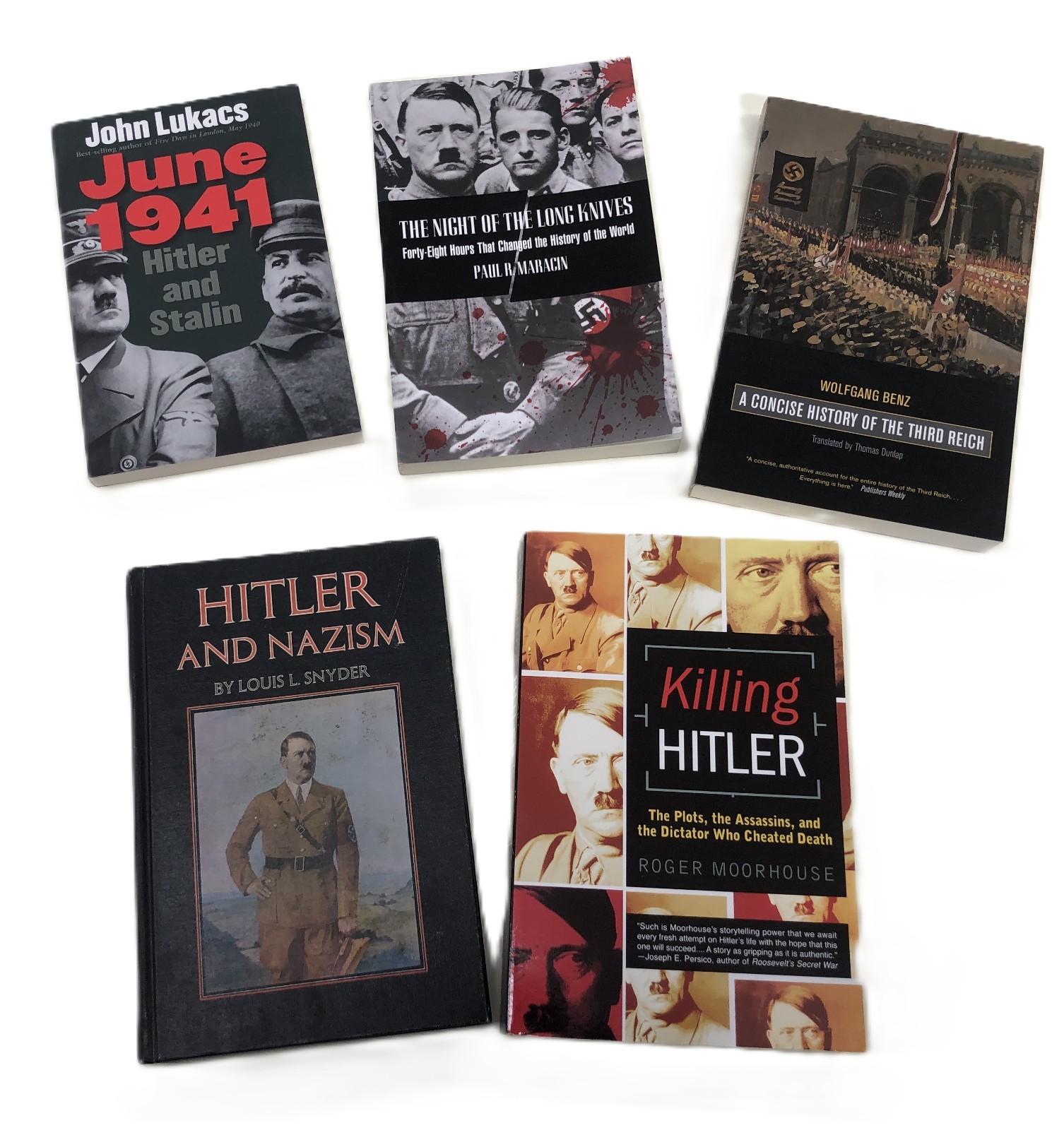 Lot Of 5 WWII Hitler Germany War Combat Third Reich Paperback Books