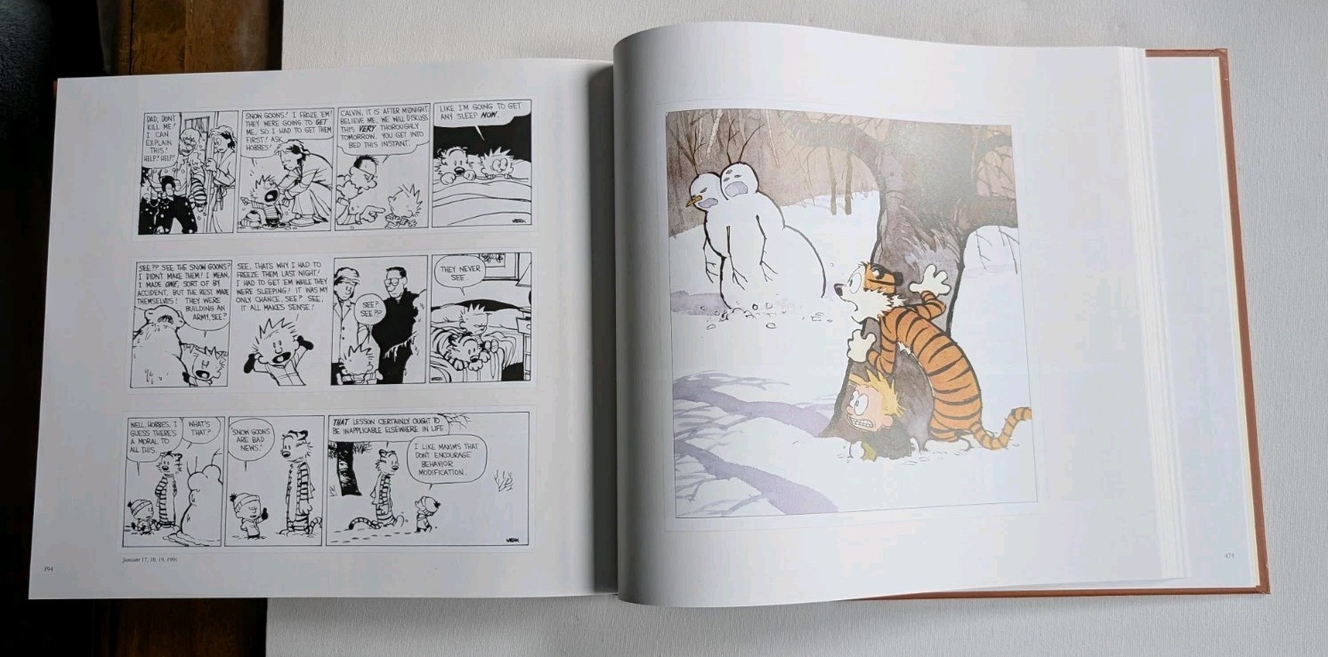 Complete Calvin and Hobbes by Bill Watterson 2005 Hardcover w Slipcase 3 Volumes
