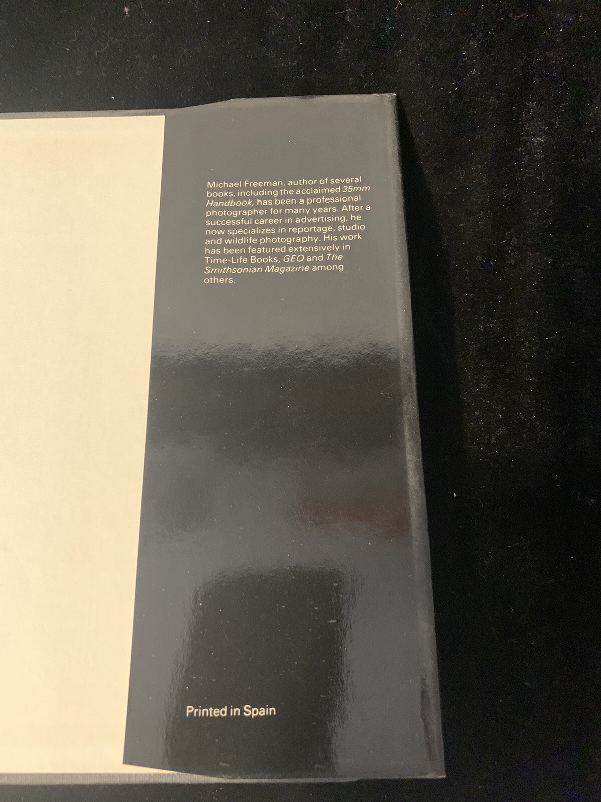 Manual of Outdoor Photography:Michael A. Freeman,1981,HCDJ 1st Print, Vtg