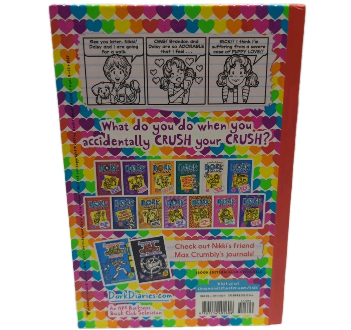 Dork Diaries By Rachel Renee Russell Hardcover Book Lot Of 11 #s 1, 4-7, 10-15