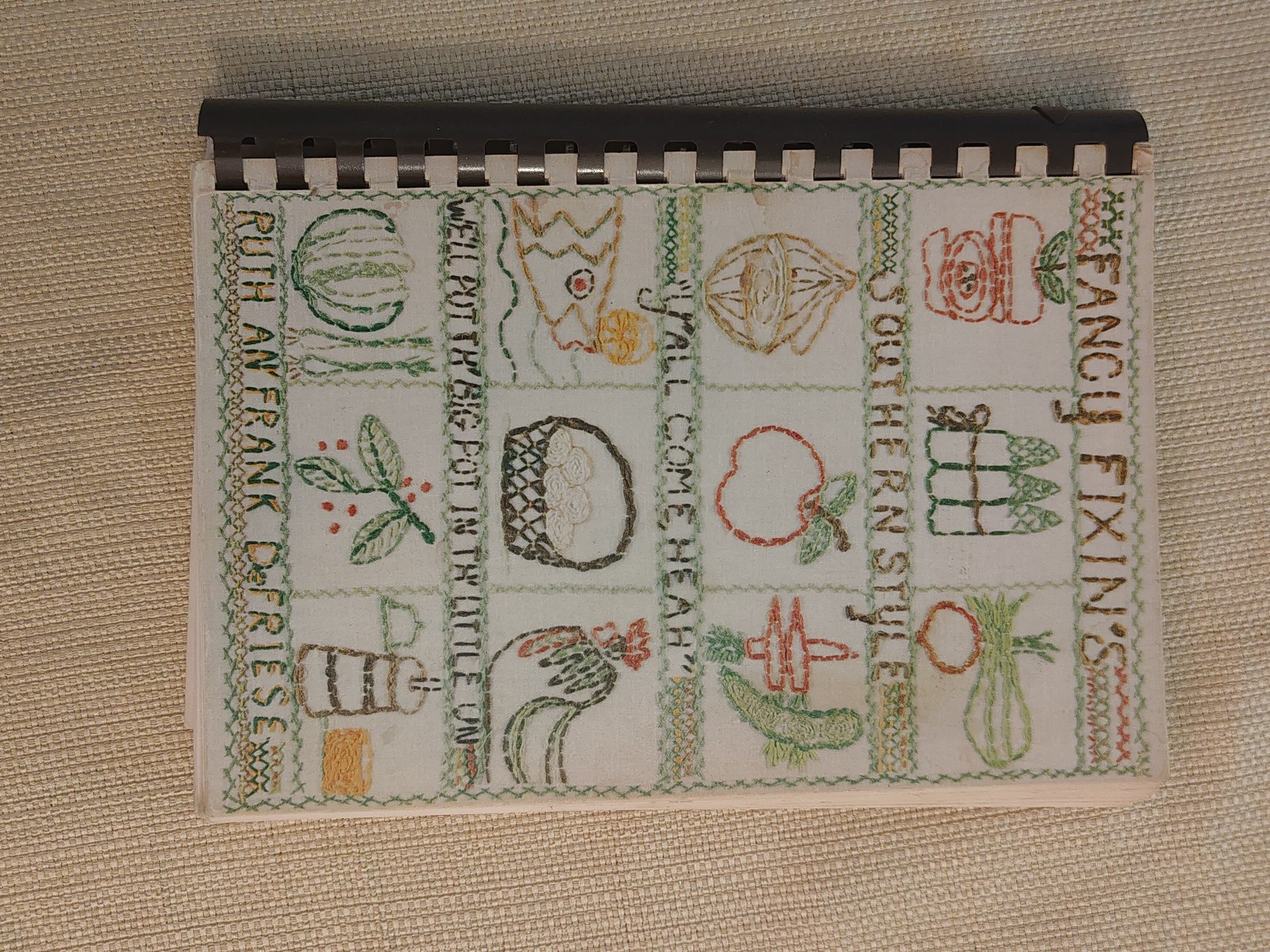 SIGNED, Southern “Fancy Fixin’s” Cookbook (1978) by Ruth DeFriese