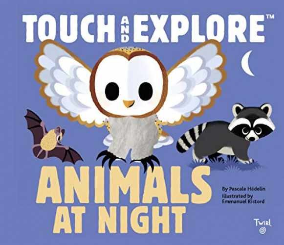 Touch and Explore: Animals at – Hardcover, by Hedelin Pascale – Very Good n