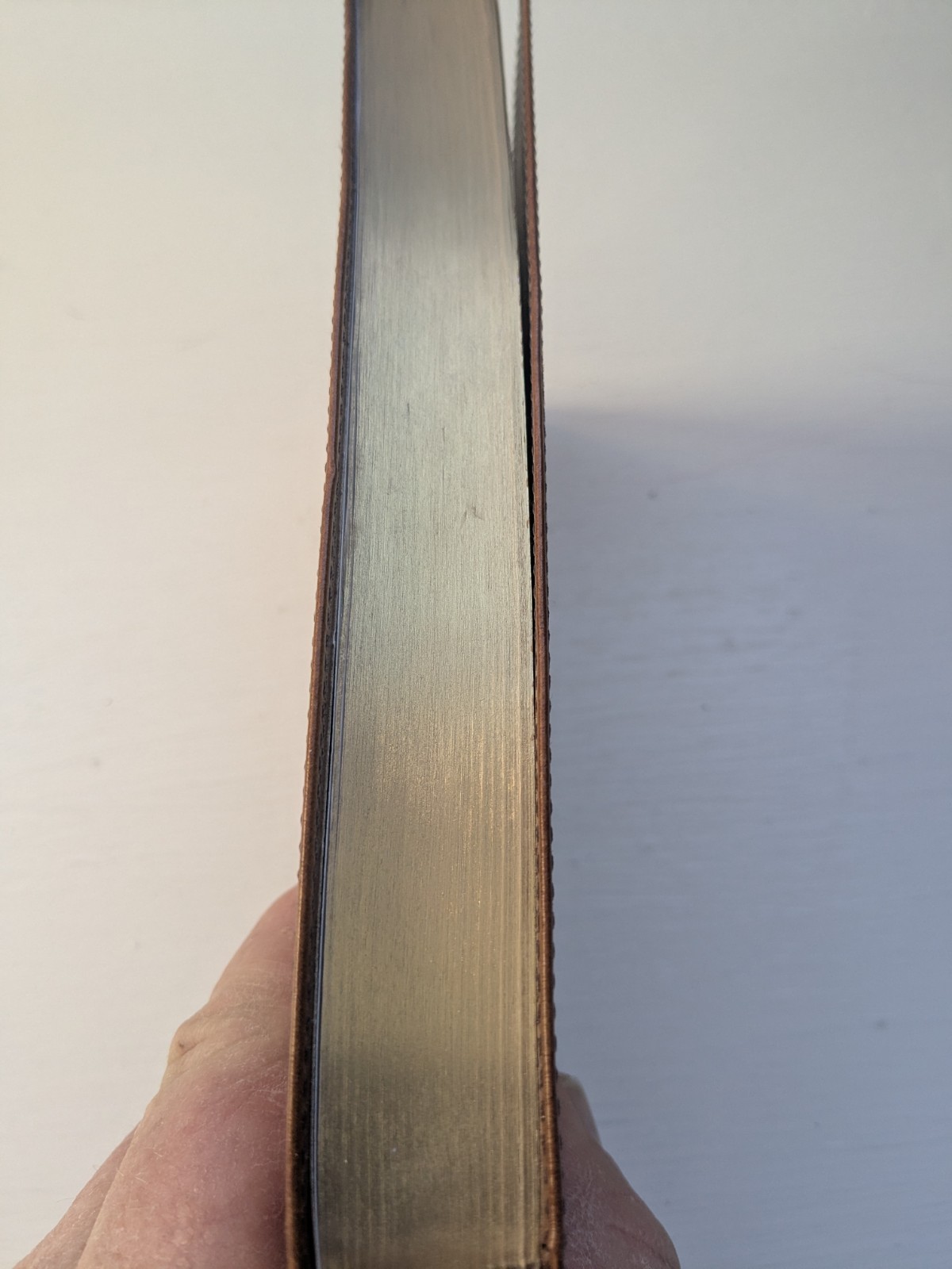 NET Thinline Bible Brown 2019, Imitation Leather Excellent No marks