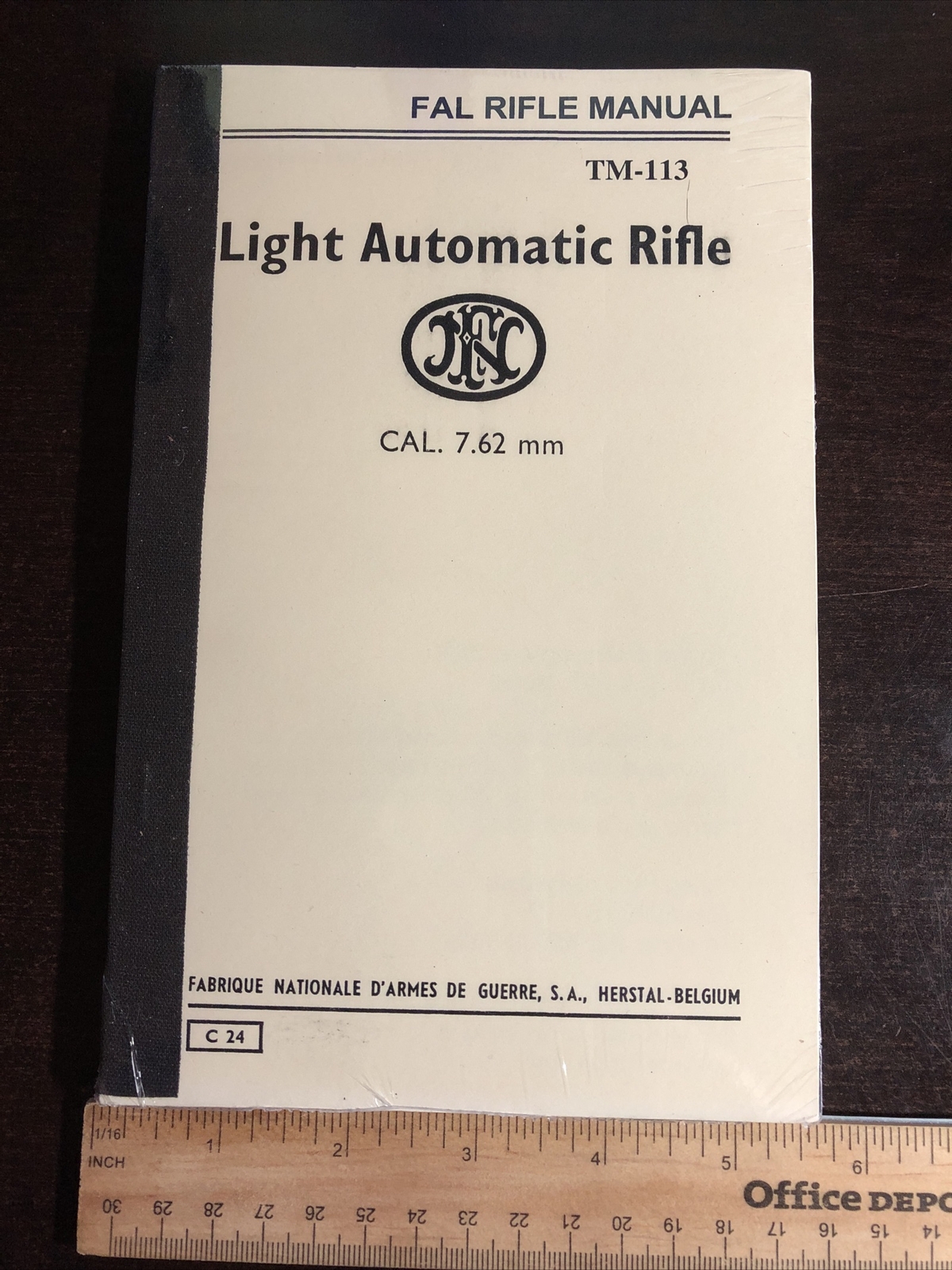 FAL Rifle Light Automatic Rifle Cal 7.62 MM