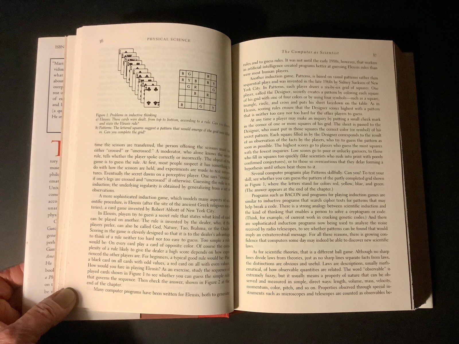 THE NIGHT IS LARGE: MARTIN GARDNER Collected Essays 1938-1995 1st Ed. 1996 HC/DJ