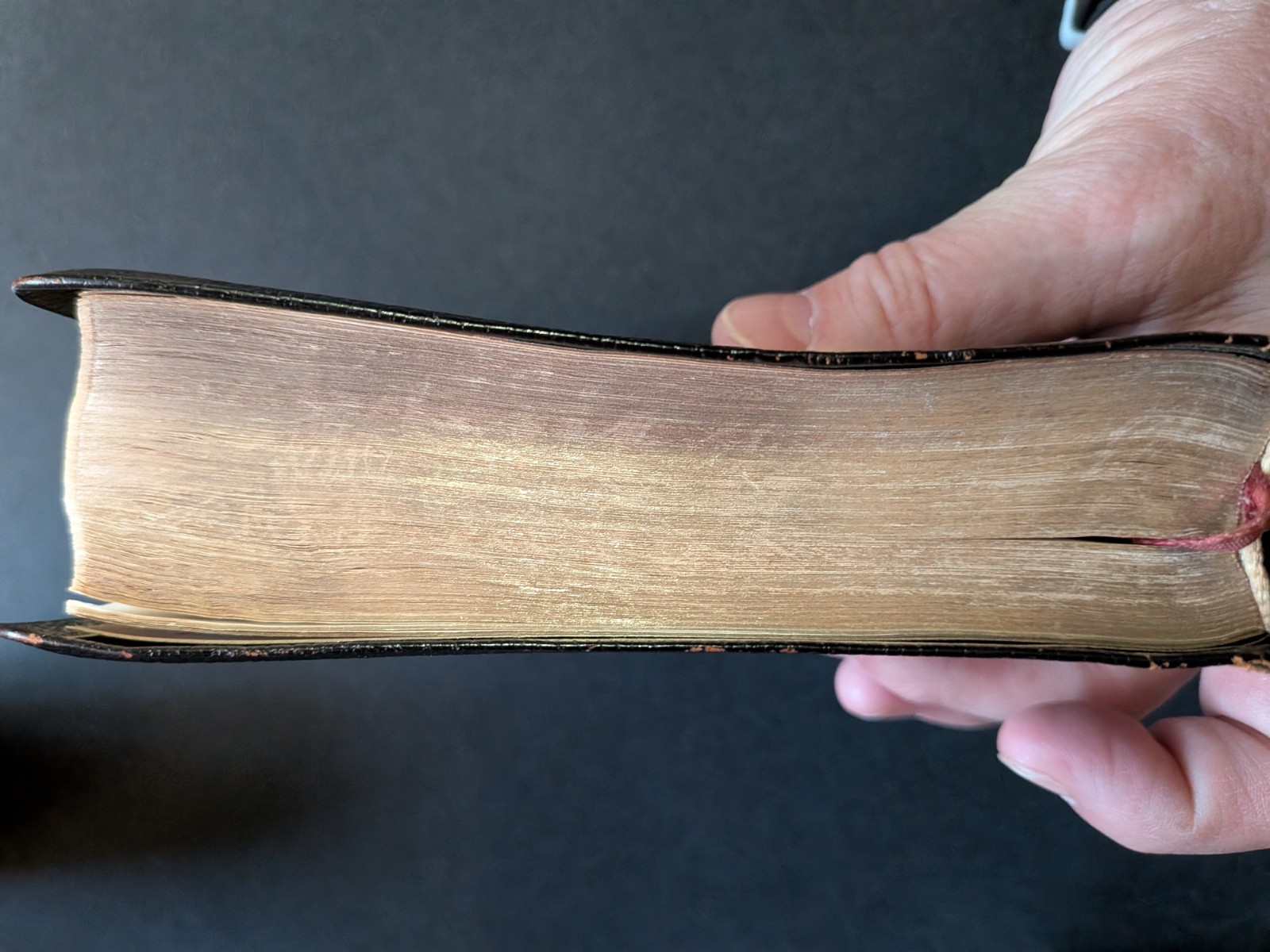 Holy Bible Scofield Reference Edition, 1945 Leatherbound, Indexed Oxford Press