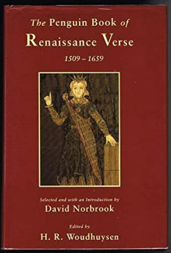 The Penguin Book of Renaissance Verse: 1509-1659, Various, Acceptable Book
