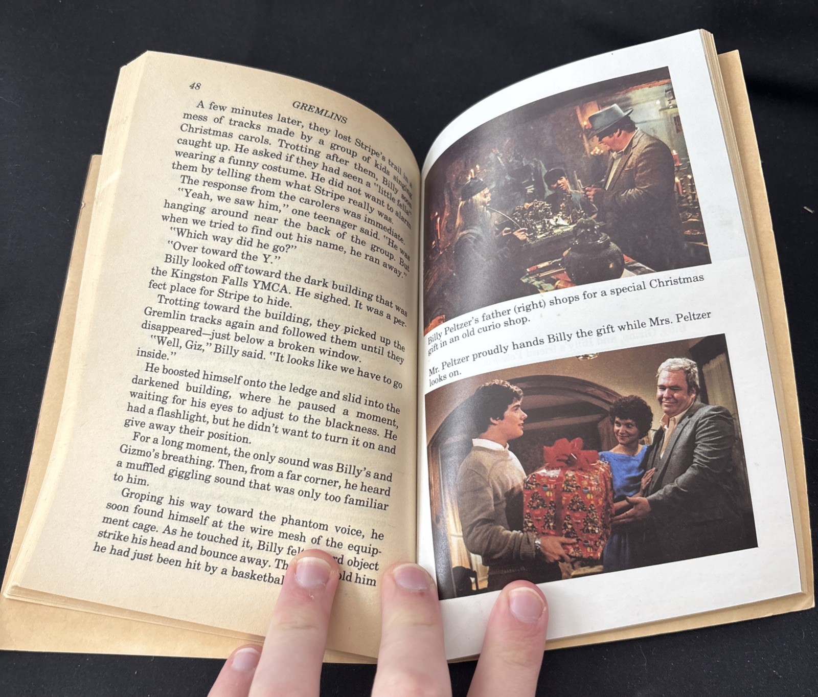 Gremlins Novelization for Young Readers by George Gipe Full-Color Photos 1984
