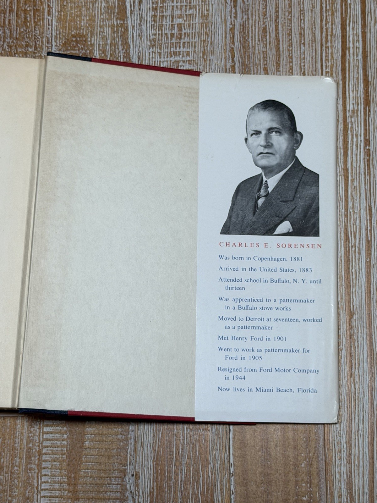 My Forty Years With Ford by Sorensen Henry Ford Motor Automobiles 1st Ed. 1956