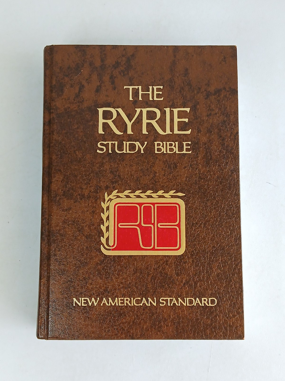 THE RYRIE STUDY BIBLE New American Standard Version 1978 Moody Press Used