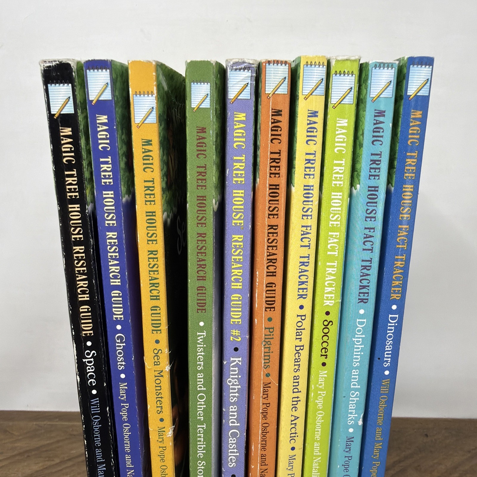 Magic Tree House Fact Tracker Research Guide Lot of 10 Paperback Childrens