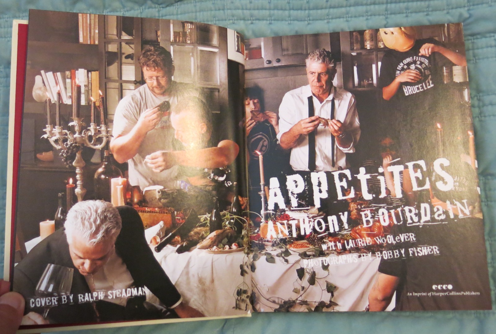 Appetites A Cookbook by Anthony Bourdain – Ralph Steadman – 1st edition HB
