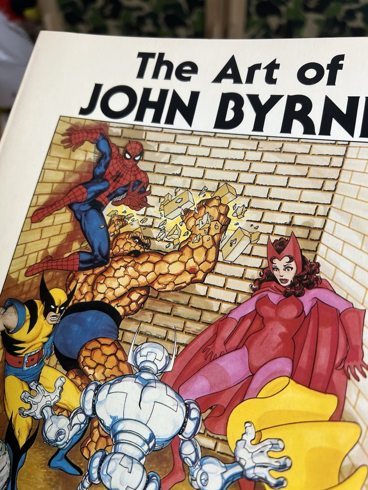 The Art of John Byrne Volume One 1980 Paperback Book S.Q. Productions Comics VG