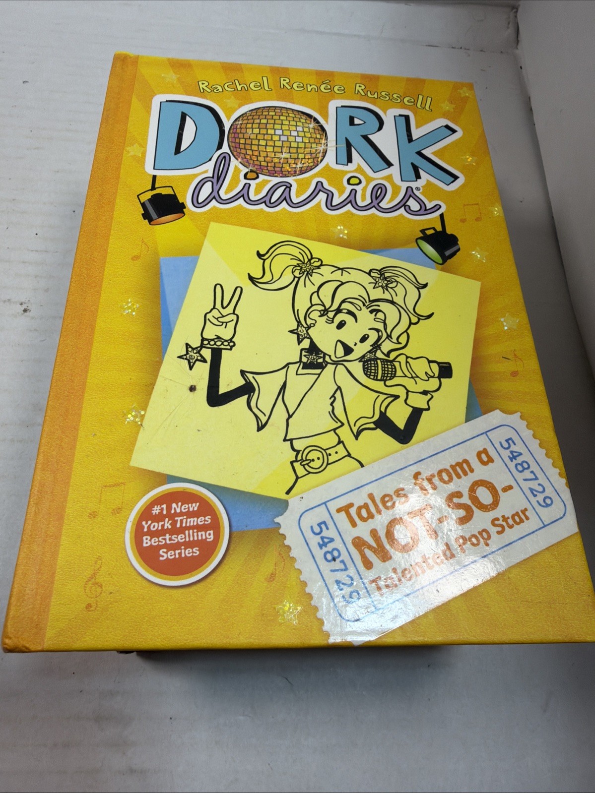 Dork Diaries by Rachel Renée Russell Lot Of 6 Books – 1, 2, 3, 8, 9, 11