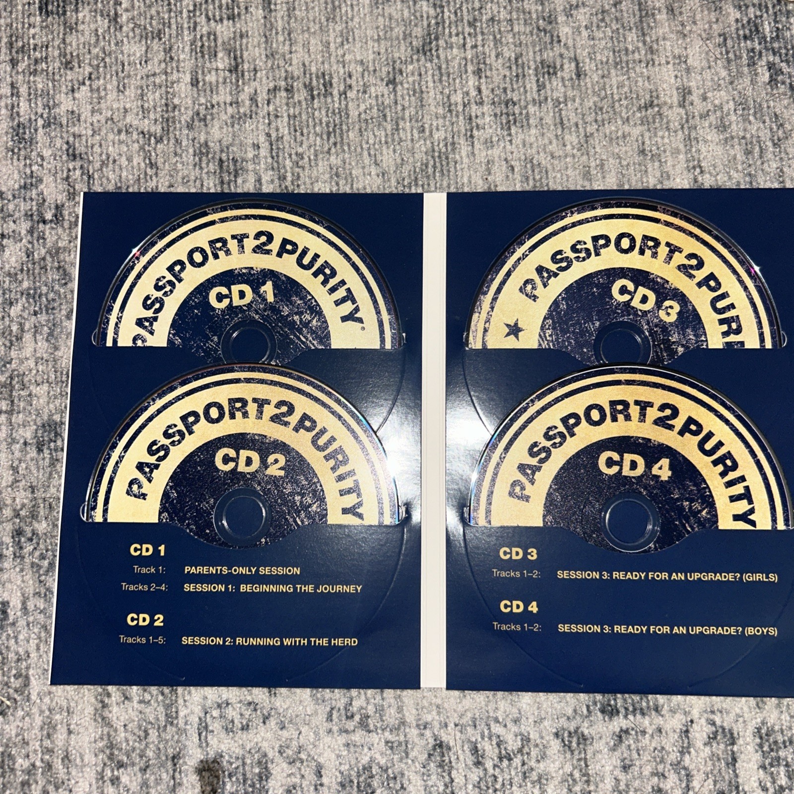 Passport 2 Purity P2P Getaway Kit 3rd Edition CD Books (Missing 1 book)