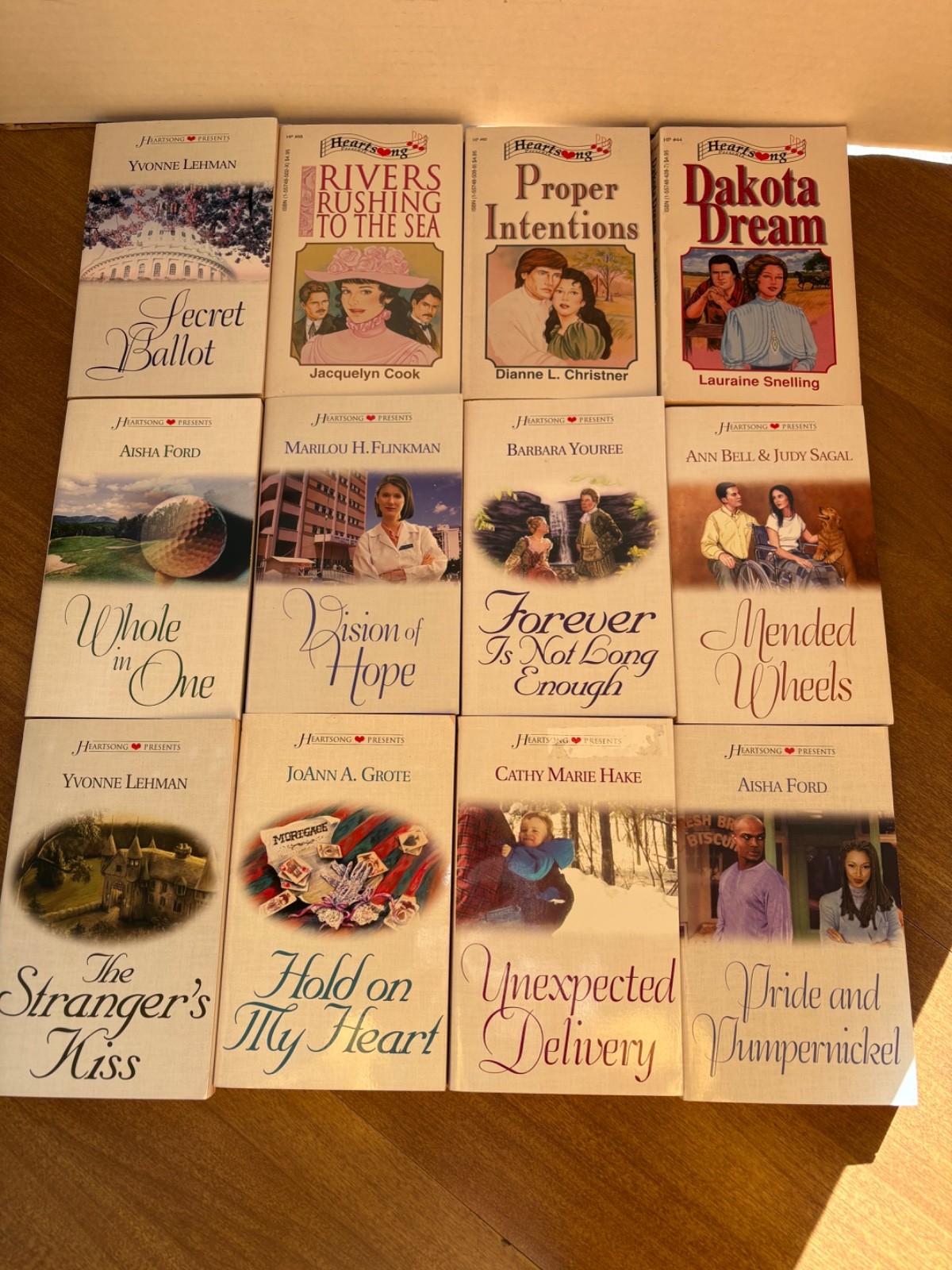 Heartsong Presents Lot of 12 Paperback (See Photos for Titles)