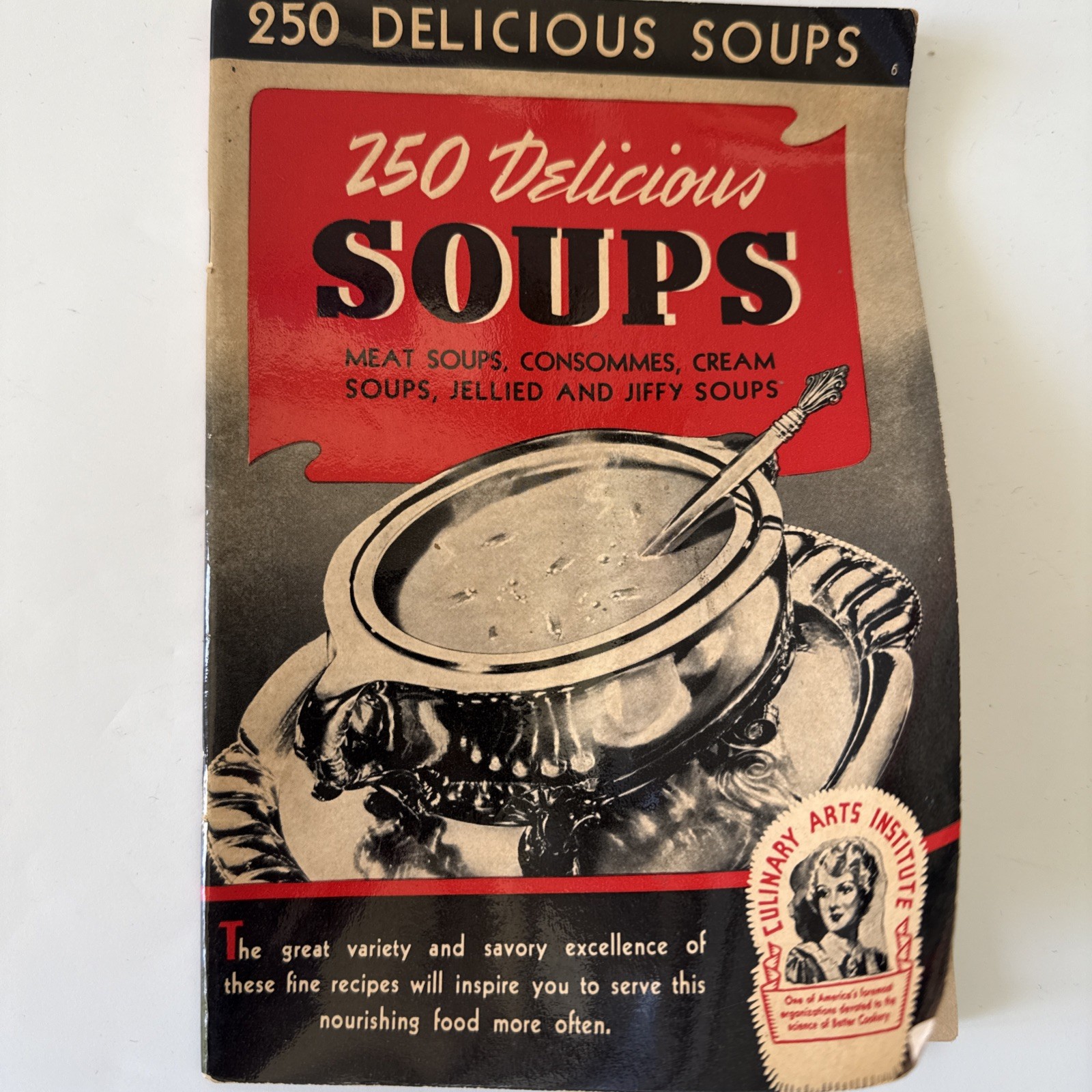 6 Vintage Culinary Arts Institute Chicago Recipe Booklets 1940, 1941, 1942