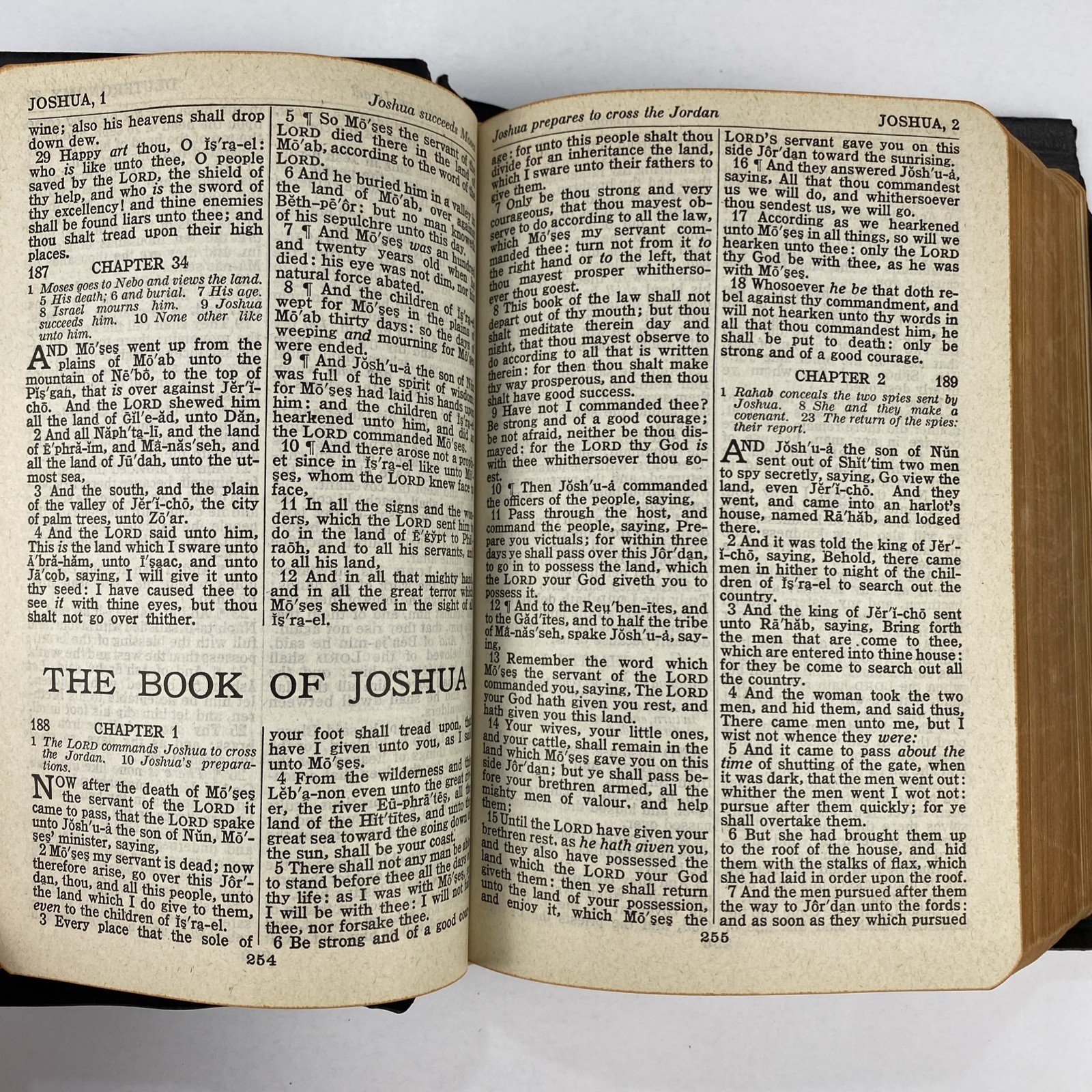 The Holy Bible King James Version Self-Pronouncing 1940s National Bible Press