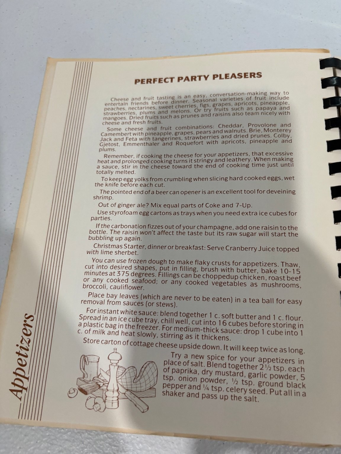 Favorite Recipes Toled Poinsettia Painters Ventura County Cookbook Spiral