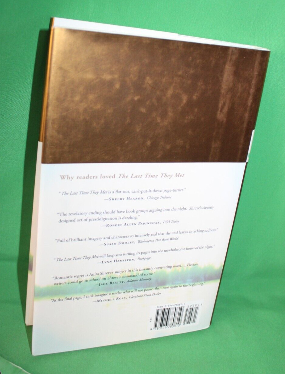 Sea Glass Anita Shreve First Edition Book 2002
