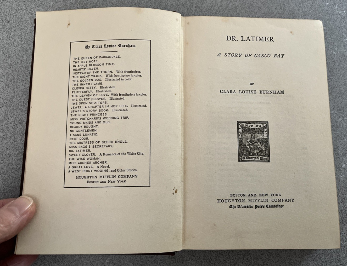 Doctor Latimer: A Story of Casco Bay