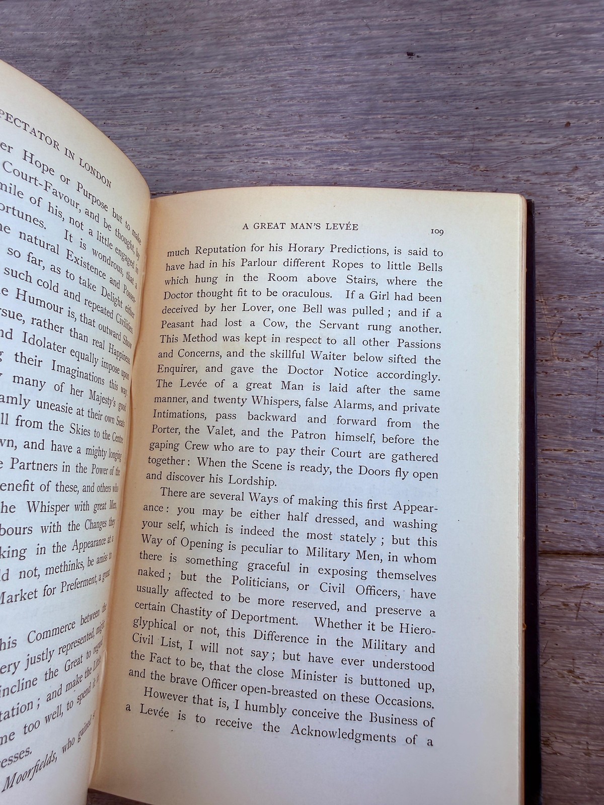 Vintage 1896 The Spectator In London Addison & Steele Macmillan HC 1st Ed