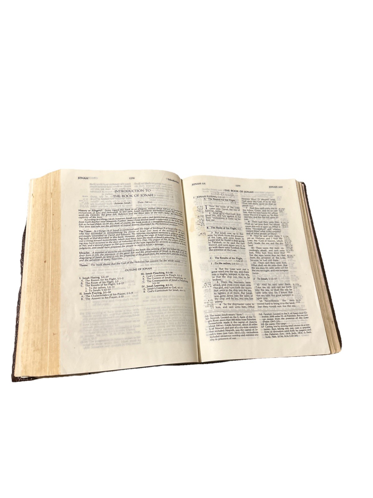 The Ryrie Study Bible King James Version 1978 Moody Press Maps HC KJV