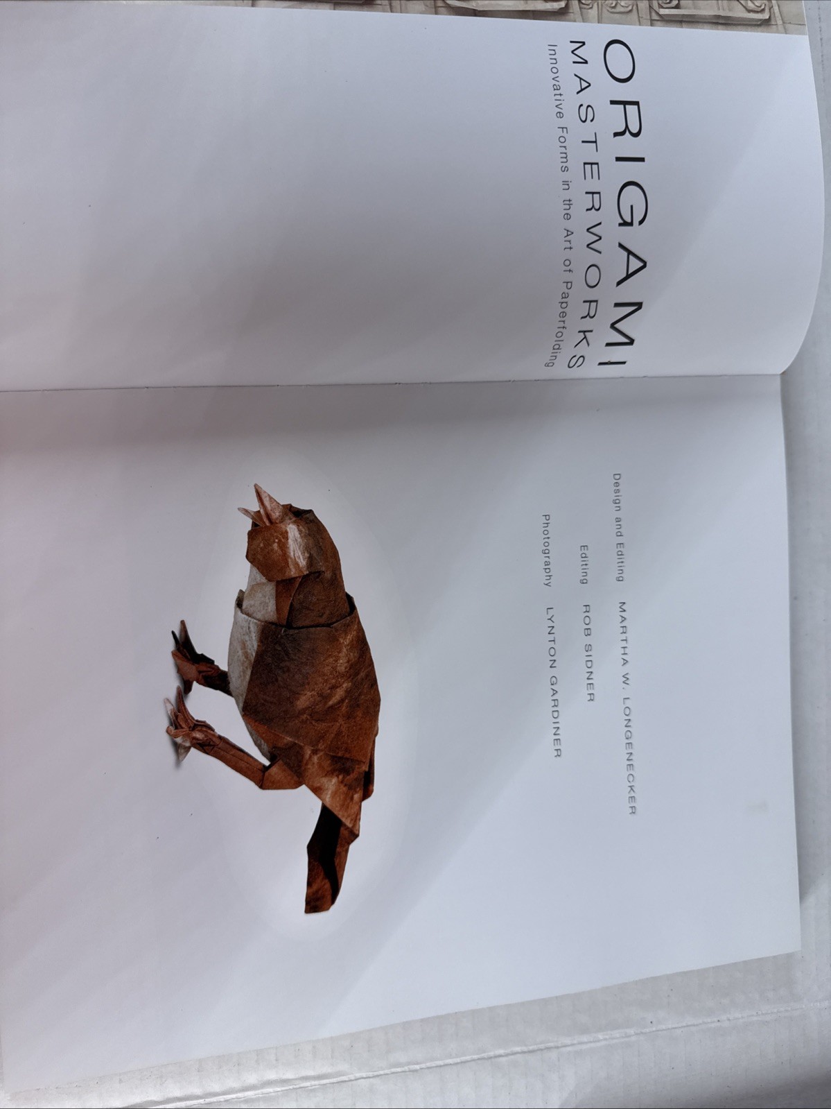 ORIGAMI MASTERWORKS 2003 MINGEI INT MUSEUM, 159 PAGES BEAUTIFUL PIECES, ￼￼￼