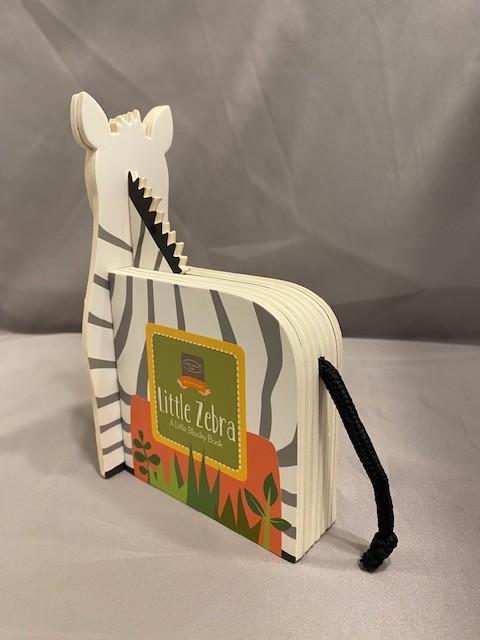 Bendon Publishing Kathy Ireland Safari Friends Blocky Book “Little Zebra”