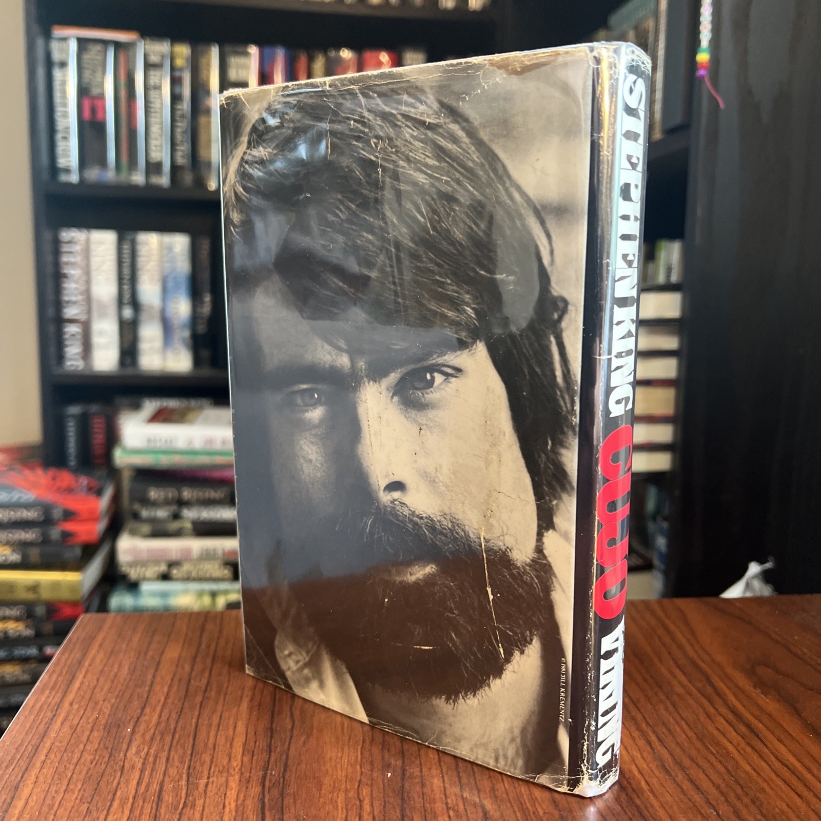 Stephen King, CUJO, 1981 HC/DJ Viking Press BOMC Hardcover