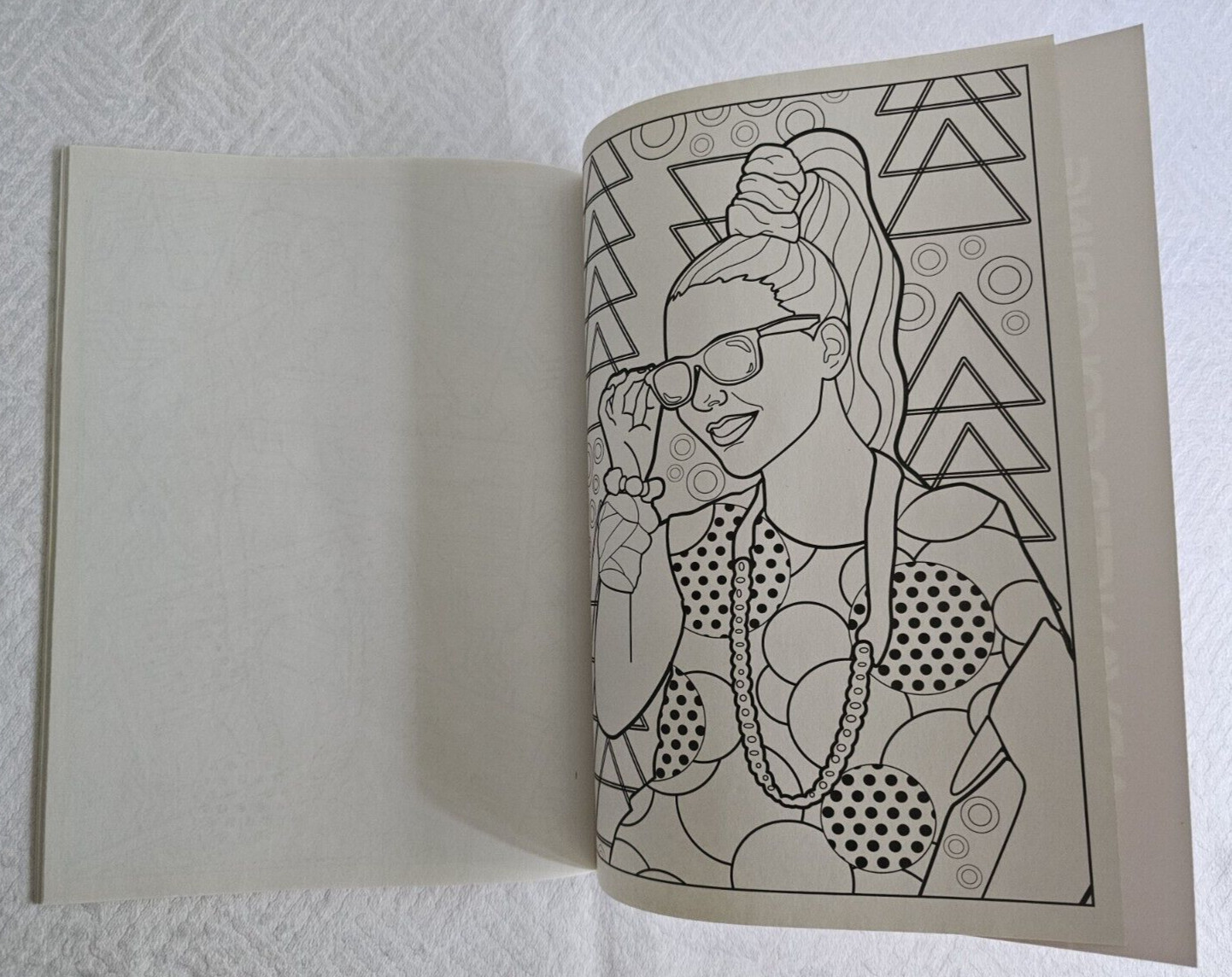 Coloring The 80s Relax and Rewind Any Age Coloring Book 16 Pages to Color