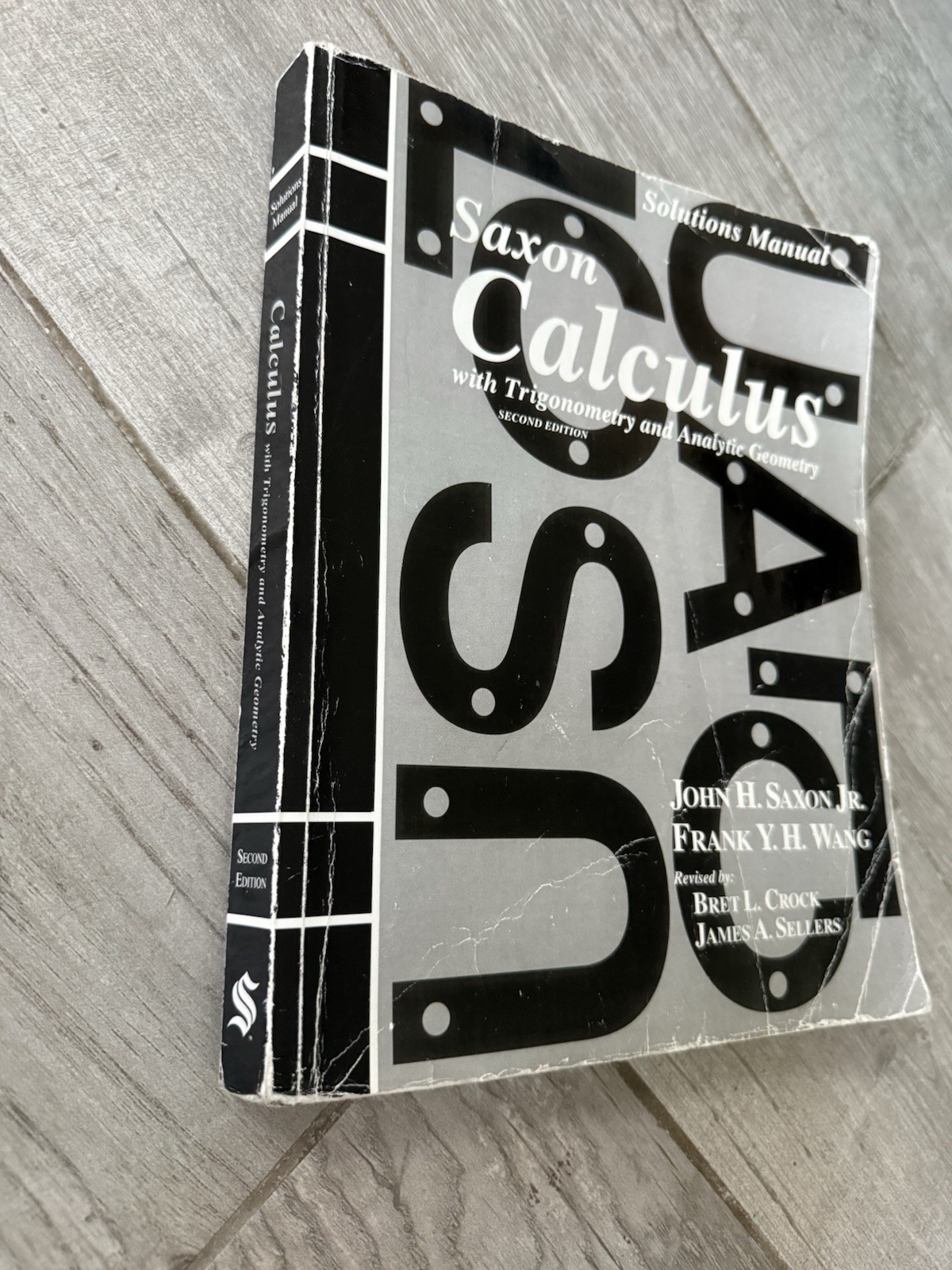 🌟 Saxon Calculus With Trigonometry and Analytic Geometry Solutions Manual 2nd
