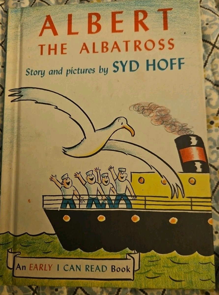 Albert the Albatross Hardcover Book 1961 Children Early I Can Read Syd Hoff