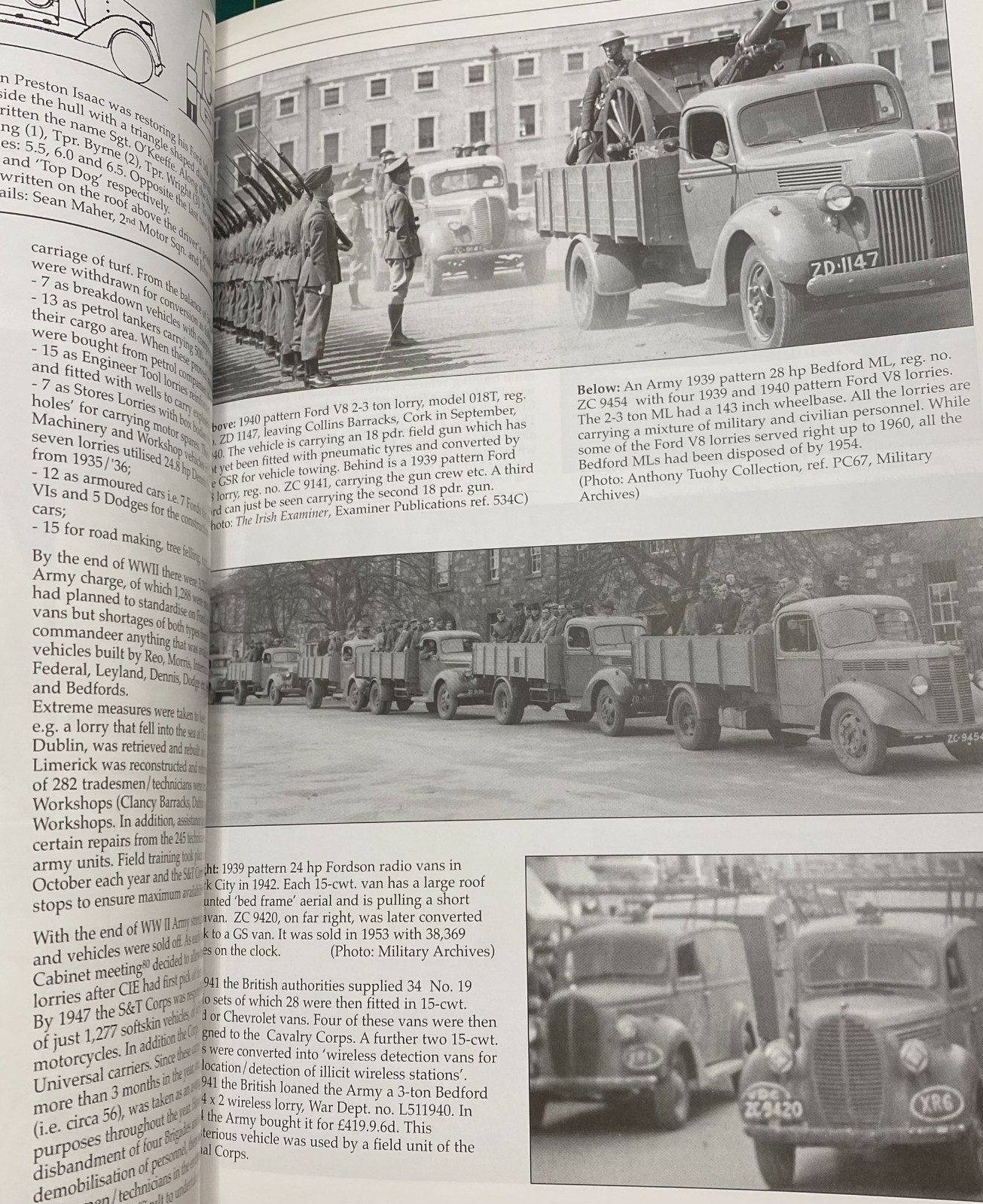 Irish Army Vehicles (Transport & Armour) Since 1922 – Reference Book Karl Martin