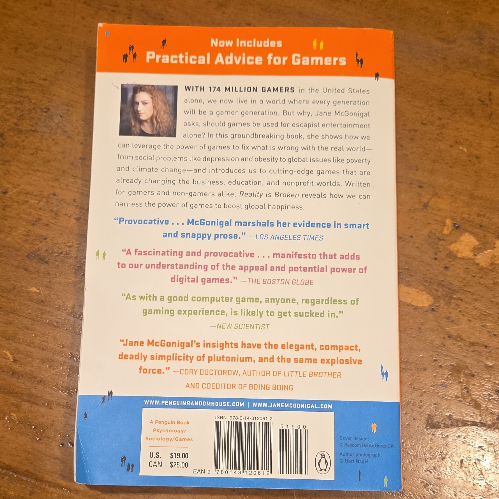 Reality Is Broken Jane McGonigal Penguin 2011 Uk-B Format Paperback Sociology