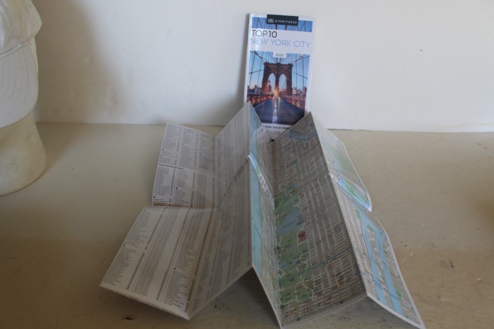 DK Eyewitness Top 10 New York City NYC Complete w Water Resistant Map