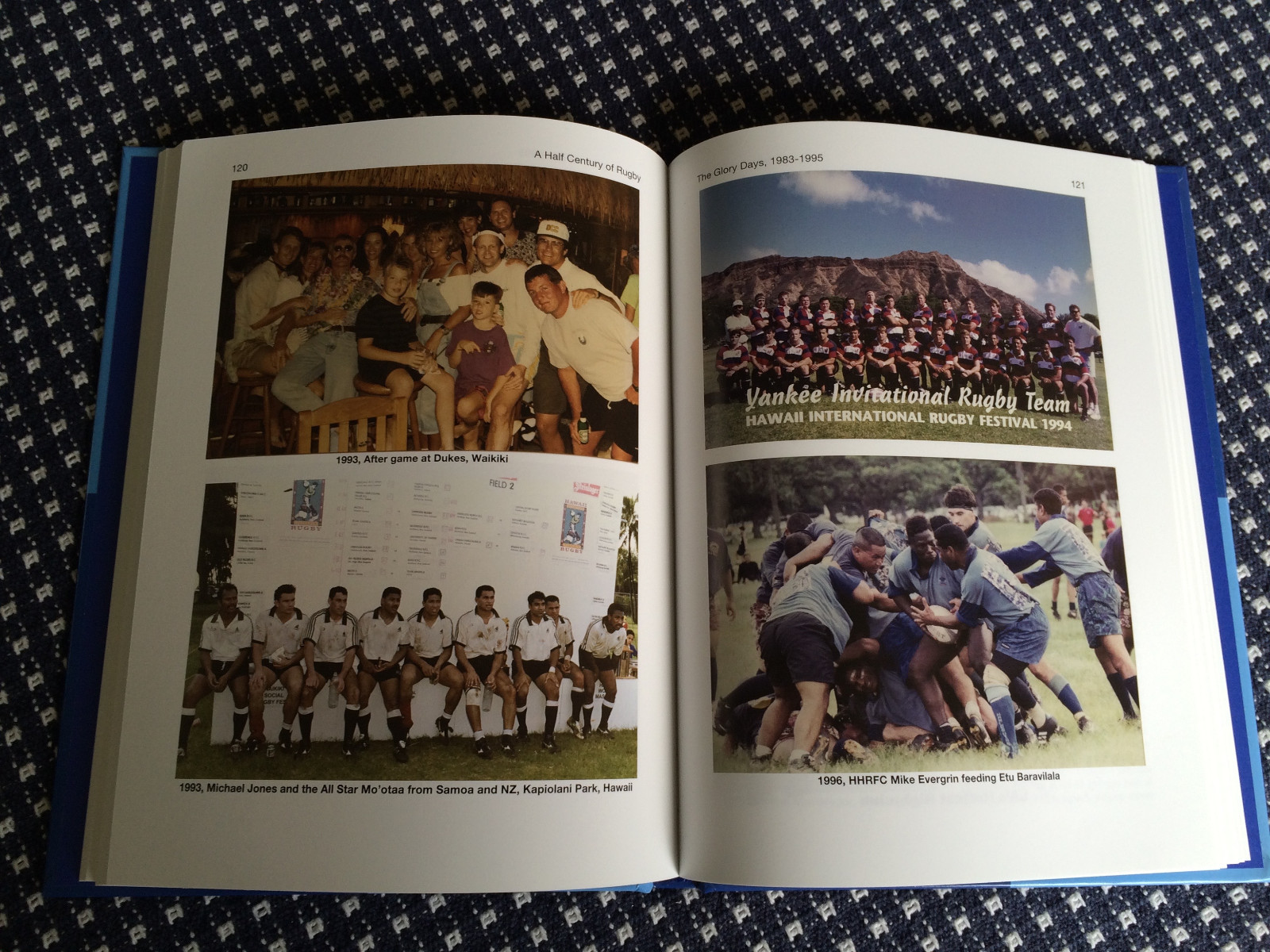 HALF CENTURY OF RUGBY Hawaii Harlequins RFC 1964-2014 50th Anniversary Book