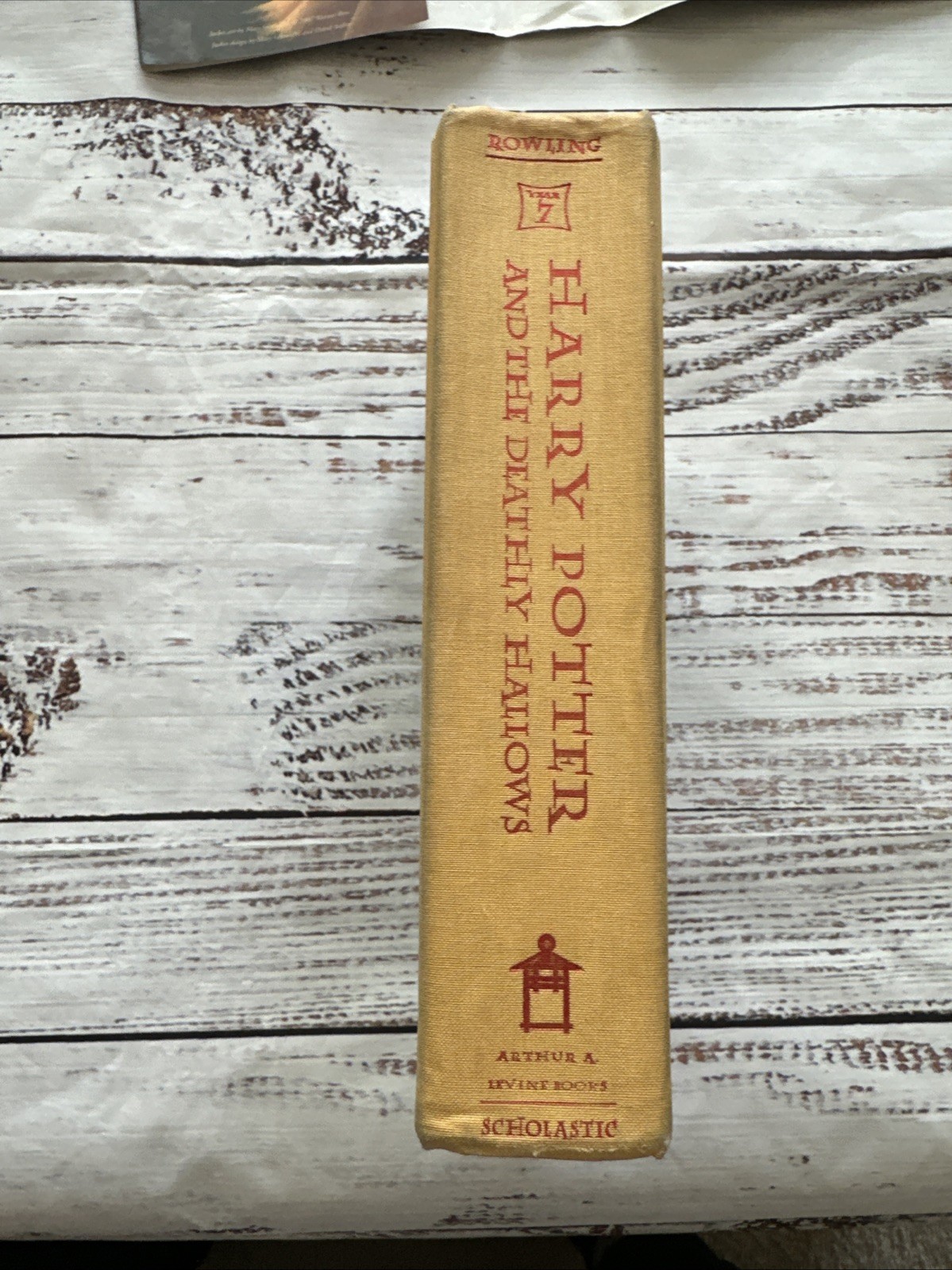 RARE HARRY POTTER And The Deathly Hallows-1st ed/1st printing-*759 Page Error