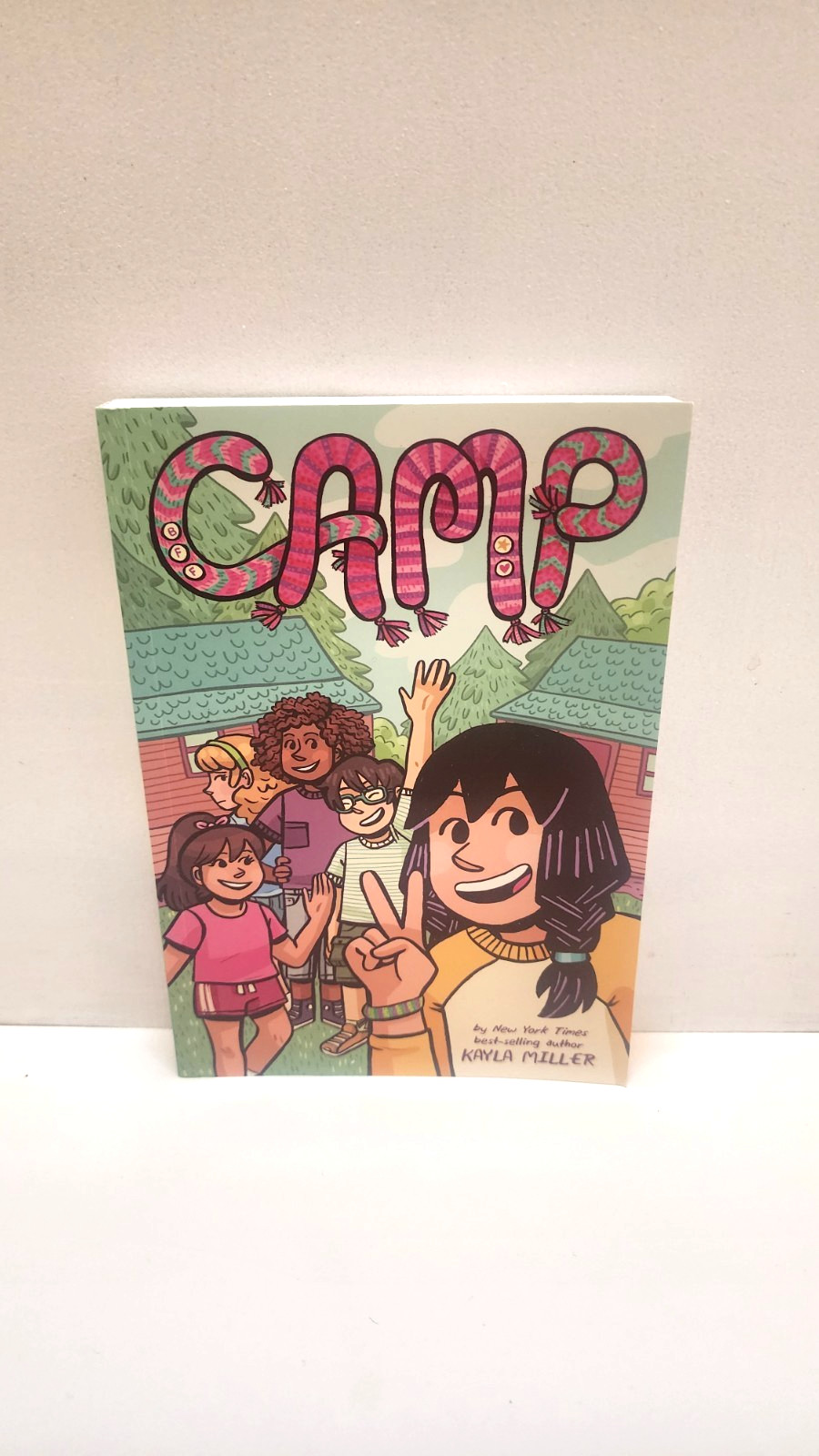 Camp Kayla Miller Graphic Novel Hardcover Excellent Condition