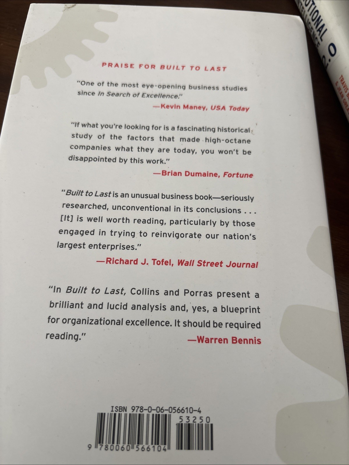 Built to Last : Successful Habits of Visionary Companies by Jim