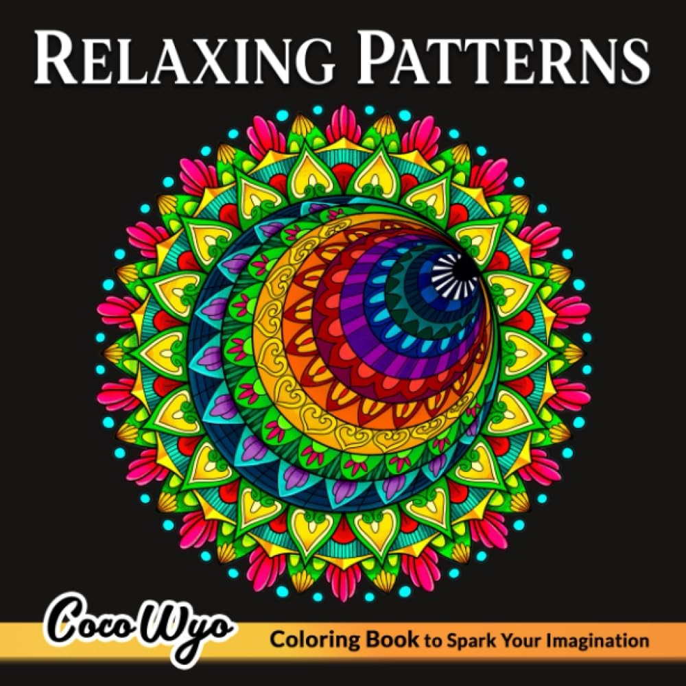 Relaxing Patterns: Mindfulness Coloring Book of Beautiful Floral and Mandala…