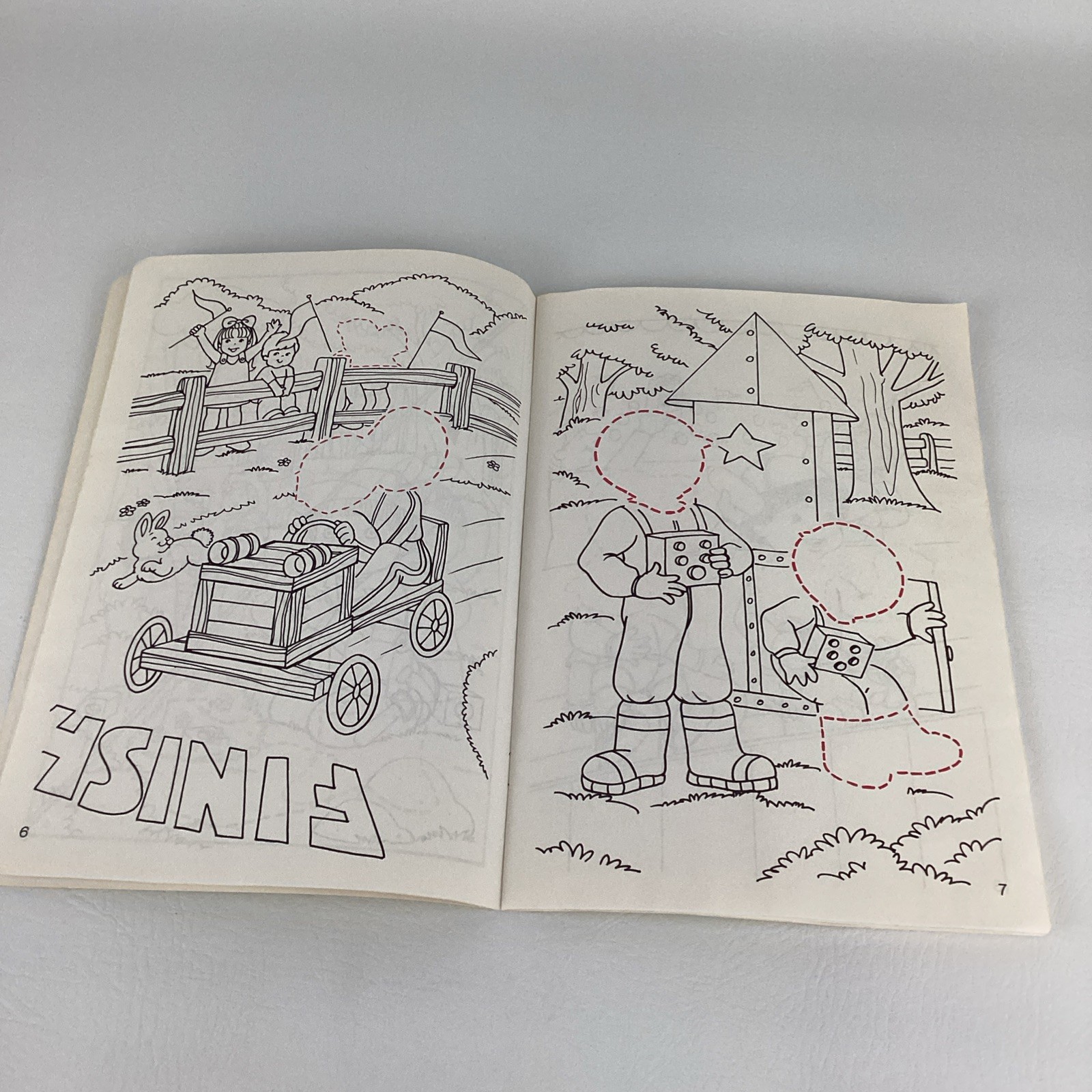 My Buddy A Real Pal Sticker Fun Coloring Activity Book Vintage 80s Color Toy New