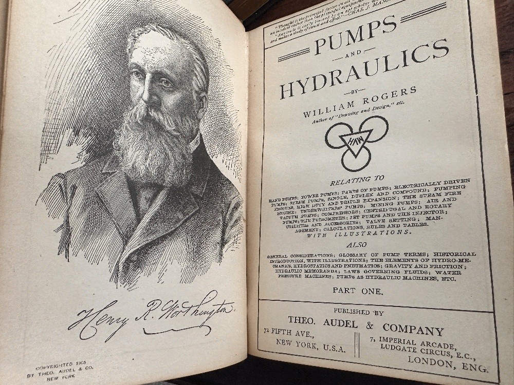 Pumps and Hydraulics by William Rogers Part 1&2 (1905)